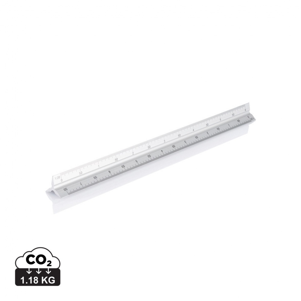 Logotrade ärikingitused pilt: Alumiiniumist kolmnurga reegel - 30cm