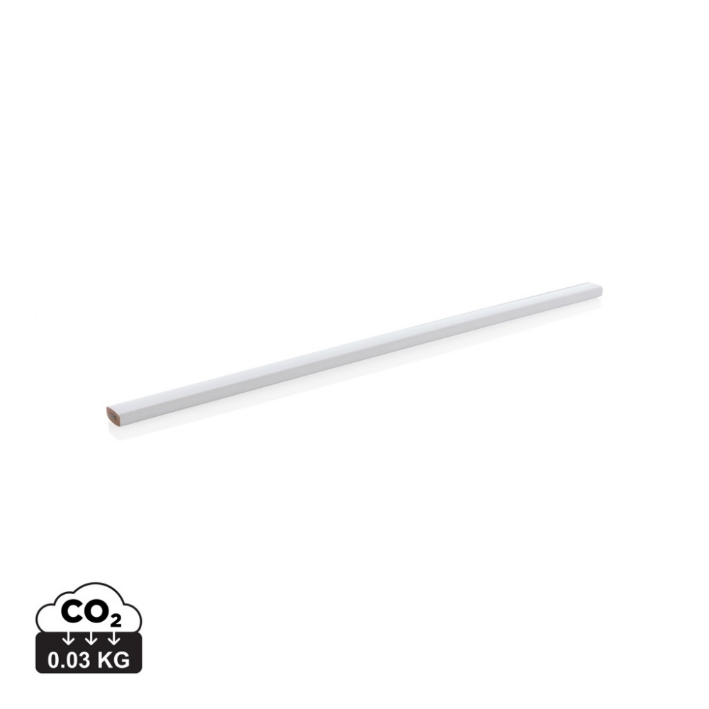 Logo trade reklaamkingituse pilt: 25cm puidust puusepa pliiats