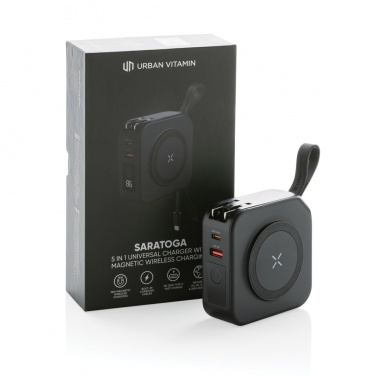 Logotrade firmakingid pilt: Urban Vitamin Saratoga 5 in 1 universaalne laadija