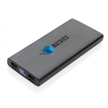 Logotrade ärikingitused pilt: Alumiiniumist 18 W 10 000 mAh PD Powerbank
