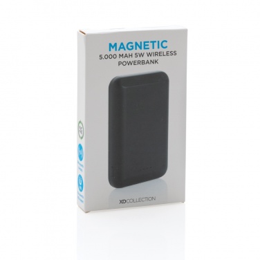 Logo trade firmakingid foto: Magnetiline 5000 mAh 5W juhtmevaba akupank