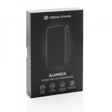 Logo trade reklaamtoote pilt: Urban Vitamin Alameda 10 000 mAh 18W PD toitepank