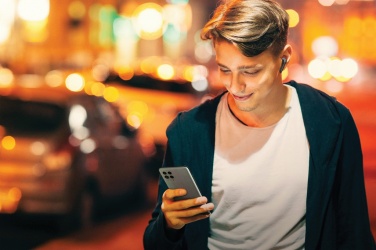 Logotrade reklaamtooted pilt: Motorola IPX5 TWS MOTO nupud 85