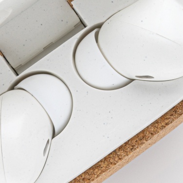 Logotrade ärikingitused pilt: Oregoni RCS taaskasutatud plastikust ja korgist TWS kõrvaklapid