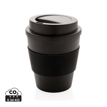 Logo trade reklaamkingitused foto: Korduvkasutatav keeratava kaanega kohvitass 350ml