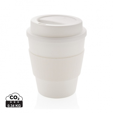 Logotrade firmakingi foto: Korduvkasutatav keeratava kaanega kohvitass 350ml
