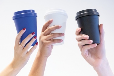 Logotrade reklaamkingitused pilt: Korduvkasutatav kahe seinaga kohvitass 300ml