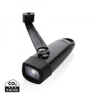 Logotrade ärikingid pilt: Lightwave RCS rplastist USB-taaslaetav vändaga taskulamp