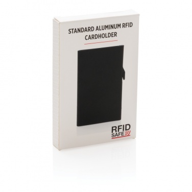 Logo trade ärikingi pilt: Standardne alumiiniumist RFID-kaardihoidja