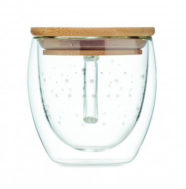 Logotrade ärikingituse foto: Kaheseinaline borosilikaatkruus