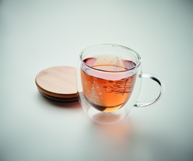 Logotrade firmakingi foto: Kaheseinaline borosilikaatkruus