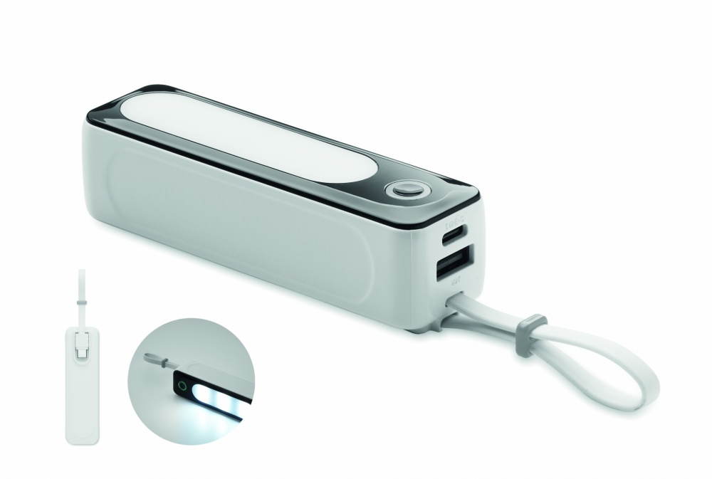 Logotrade firmakingitused pilt: 5000 mAh akupank koos COB-ga