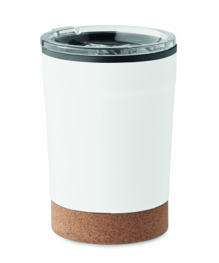Logotrade meened pilt: Topeltseinaga termoskruus, 300 ml, korgist alusega