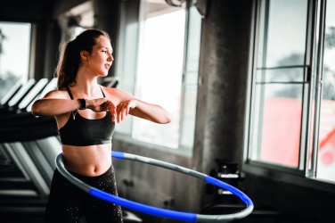 Logo trade reklaamkingi pilt: Hula rõngas RPET kotis