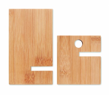 Logotrade reklaamkingid pilt: Bambusest telefoni alus/hoidik WHIPPY