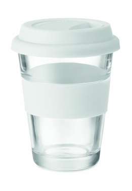 Logotrade reklaamtooted pilt: Klaasist joogitops kaanega 350 ml