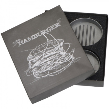 Logo trade ärikingituse pilt: Burgeripress silikoonharjaga TEXAS