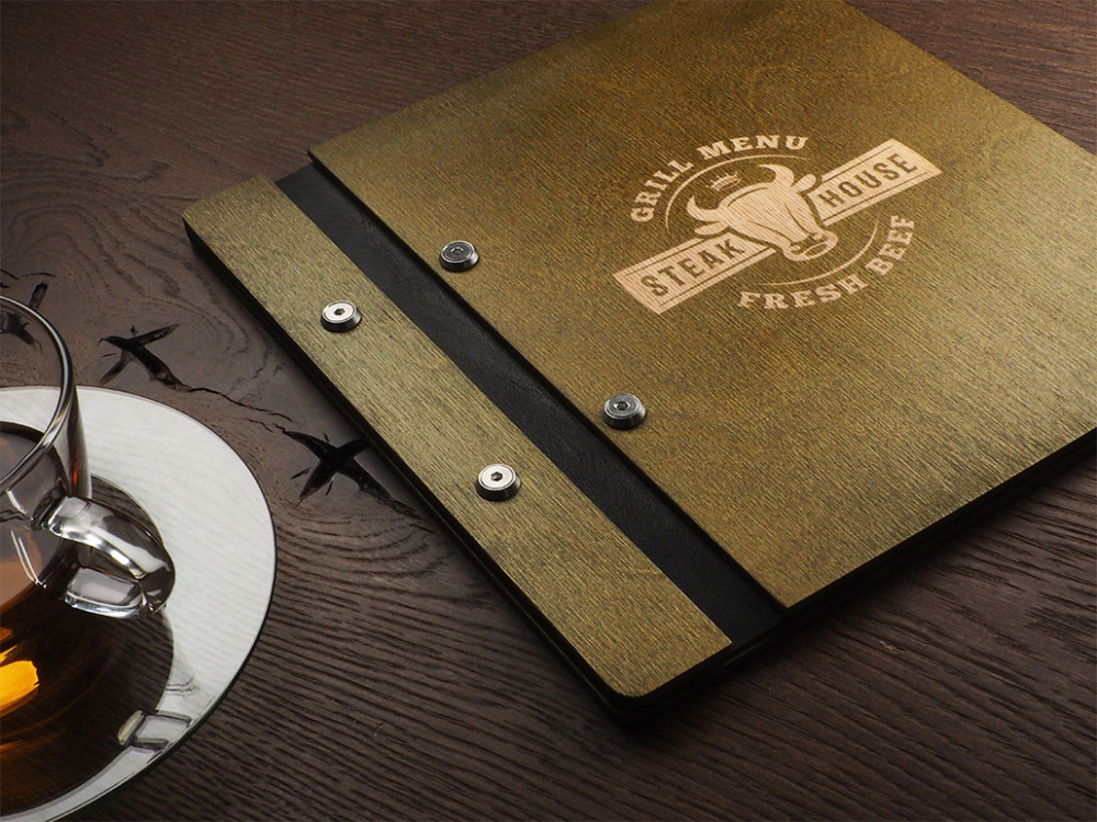 Logo trade firmakingi pilt: Menüü kaaned 1905121