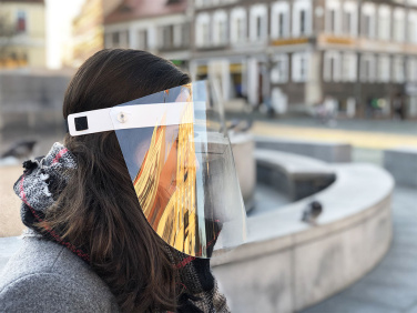 Logotrade reklaamtoote foto: TEMIDA kallutatav näomask 1424162