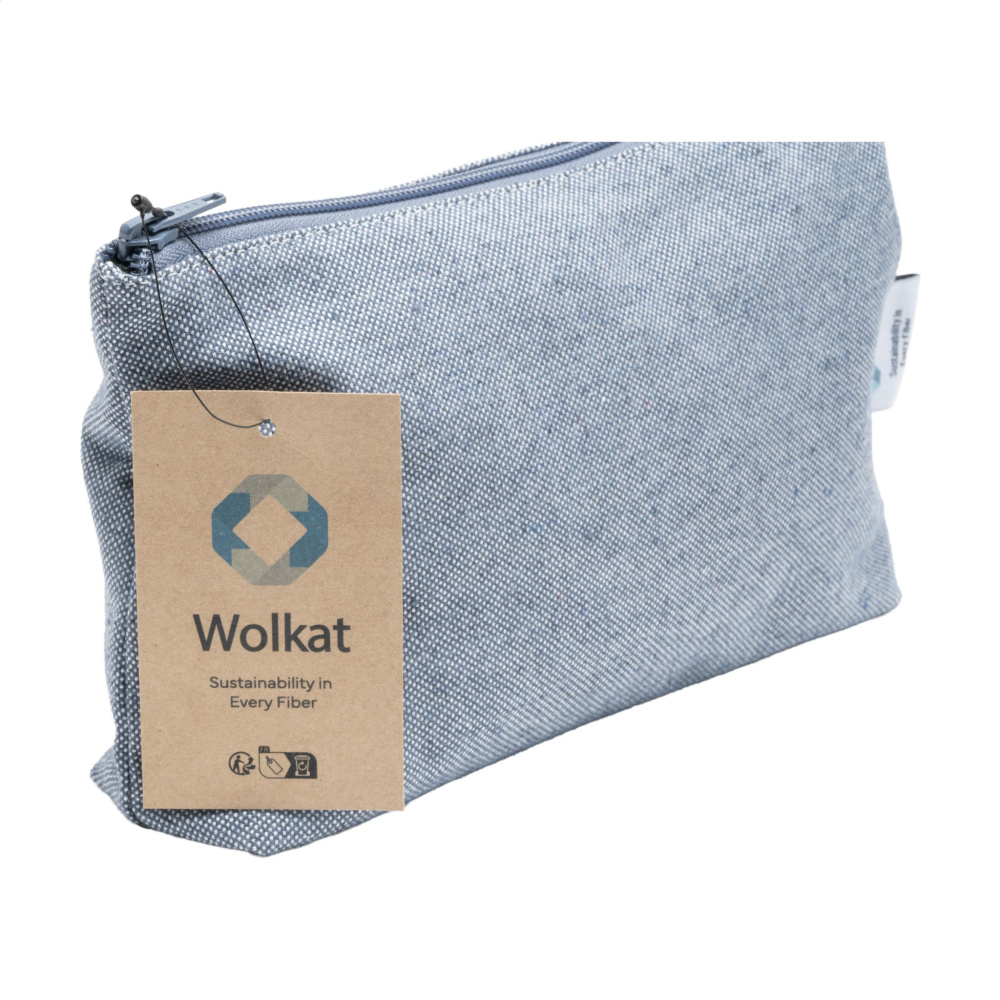 Logotrade ärikingituse foto: Wolkat Safi taaskasutatud tekstiilist kosmeetikakott