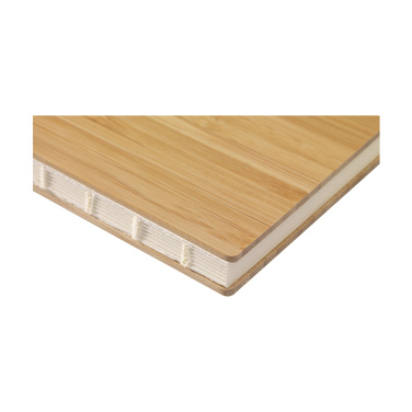 Logo trade meened foto: Bamboo Journal palja seljaga paberist märkmik A5