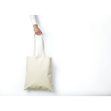 Logo trade firmakingid foto: Orgaanilisest puuvillast GOTS Shopper kott (140 g/m²).