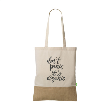 Logotrade firmakingituse foto: Combi Organic Shopper kott (160 g/m²).