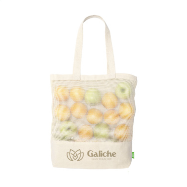 Logotrade ärikingid pilt: Natura Organic Mesh Shopper (180 g/m²) ostukott