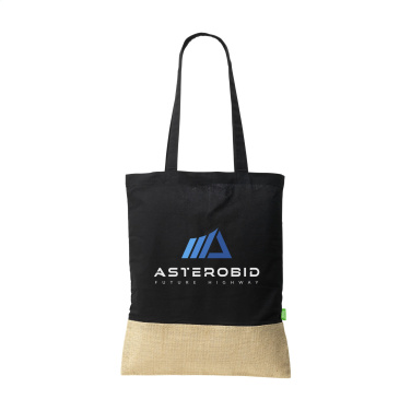 Logotrade firmakingituse foto: Combi Organic Shopper kott (160 g/m²).