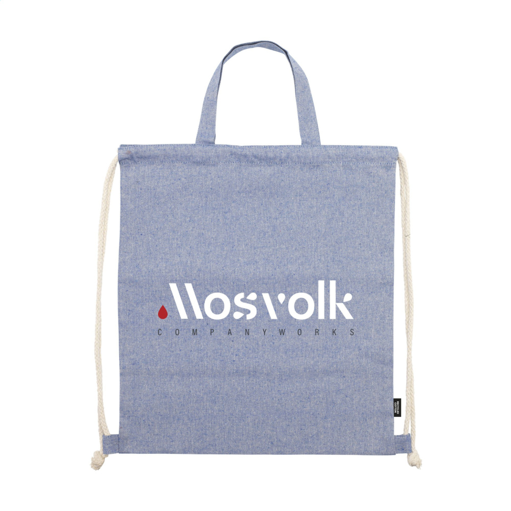 Logotrade meene foto: GRS Recycled Cotton PromoBag Plus (180 g/m²) seljakott