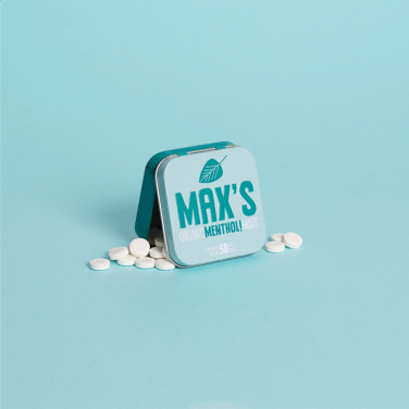 Logo trade reklaamkingid foto: Max's Mints mentooliga pastillid