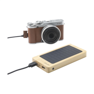 Logo trade reklaamkingi pilt: Solar Powerbank 8000+ juhtmevaba laadija