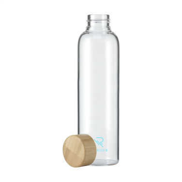 Logotrade firmakingituse foto: Senga Glass Bamboo 500 ml joogipudel