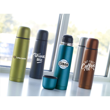 Logotrade ärikingid pilt: Frosted Bottle RCS Recycled Steel 500 ml termopudel