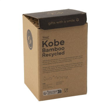 Logo trade ärikingid foto: Kobe Bamboo RCS Recycled Steel 350 ml kohvitass