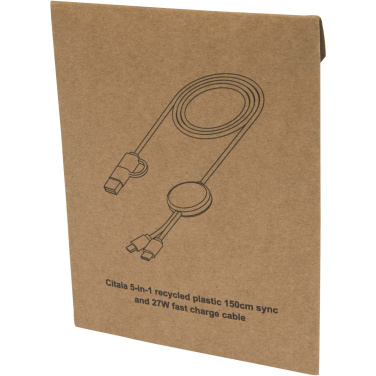 Logotrade firmakingitused pilt: Citala 5-in-1 taaskasutatud plastist 150 cm kiirlaadimiskaabel