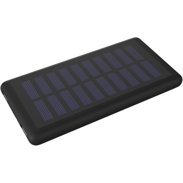 Logotrade ärikingituse foto: SCX.design P30 8000 mAh valgustusega päikesepatareiga akupank