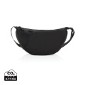 Crescent XL AWARE™ RPET poolkuu kujuline õlakott, must