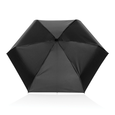 Logotrade meened pilt: 19,5-tolline Aware™ RPET supermini manuaalne 190T Pongee vihmavari