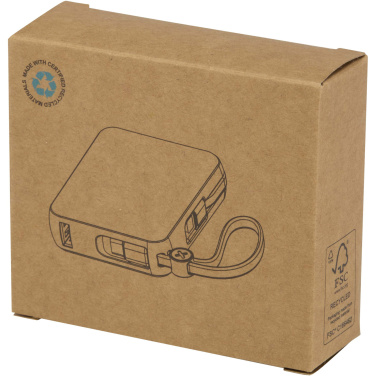 Logotrade meened pilt: Acrux 10 000 mAh 35W tahvelarvuti akupank sisseehitatud Type-C kaabliga - valmistatud taaskasutatud plastist
