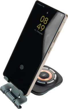 Logo trade meene pilt: Telefonihoidik koos juhtmevaba laadijaga