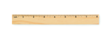 Logotrade meene foto: RULER20 puidust joonlaud 20cm