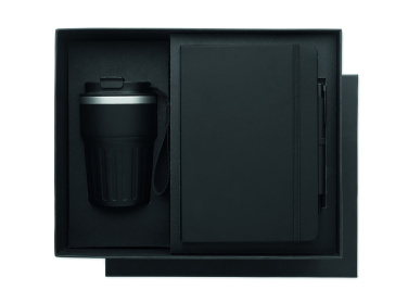 Logotrade reklaamkingi foto: ENGAGE 3-osaline kinkekomplekt karbis