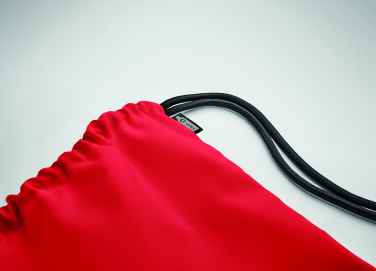 Logo trade firmakingi pilt: Suur nööriga kott 300D RPET