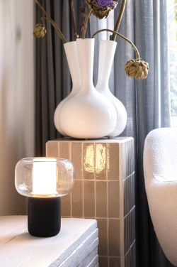 Logo trade reklaamkingitused foto: Lux RCS taaskasutatud plastist 10W kõlar-lamp