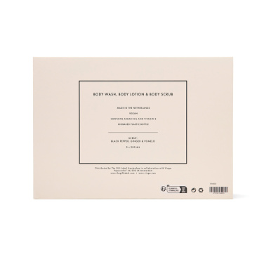 Logotrade reklaamtoote foto: VINGA x TGL kehahoolduse kinkekomplekt