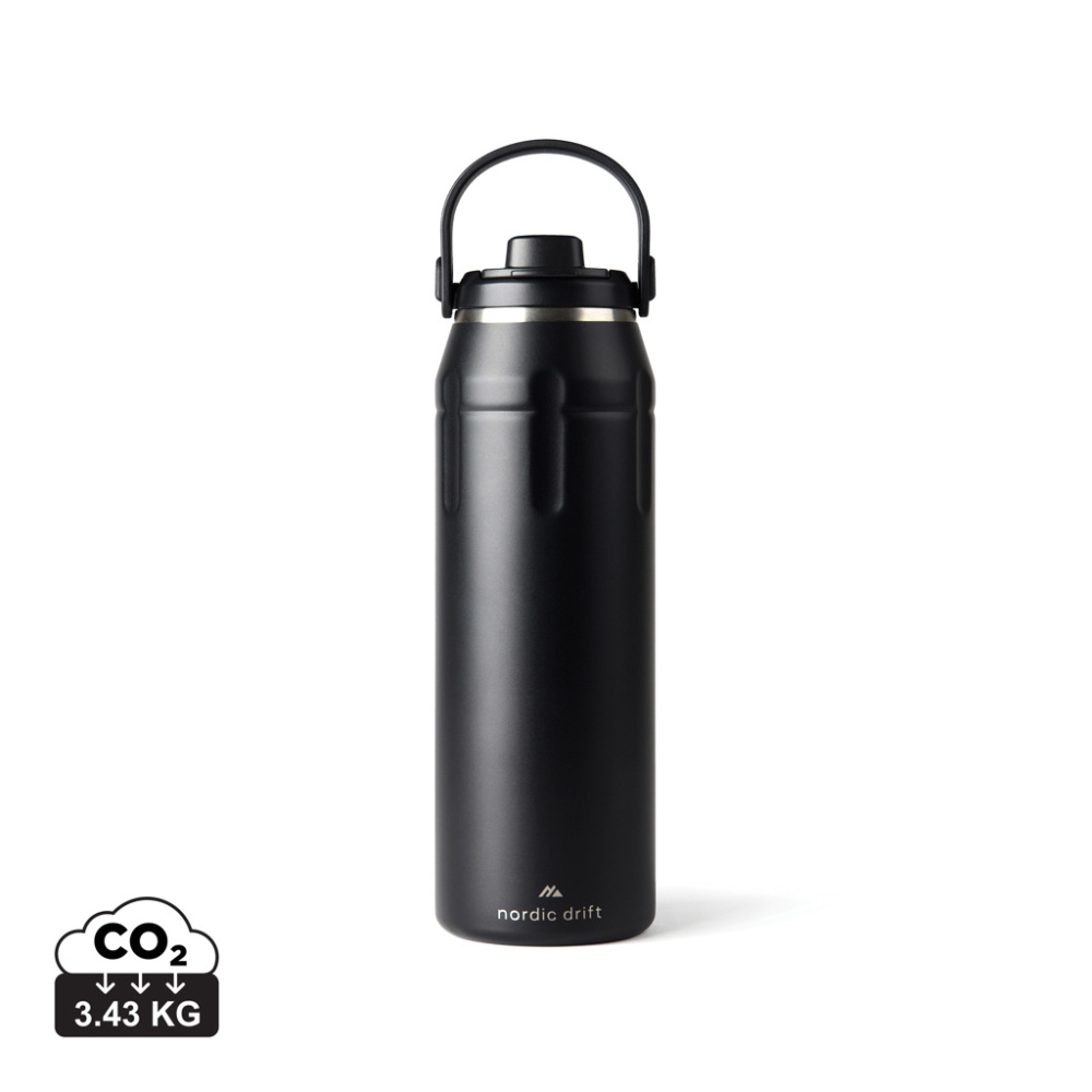 Logotrade reklaamtoote foto: Nordic Drift Trail RCS isoleeritud spordipudel 940ml