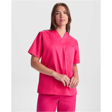 Logotrade reklaamtooted pilt: Panacea 160 g/m2 unisex lühikeste varrukatega pluus