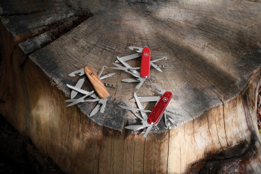 Logotrade reklaamkingid pilt: VICTORINOX taskunuga Huntsman Wood 13 funktsiooniga