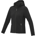Langley naiste GRS taaskasutatud softshell-jakk, Must